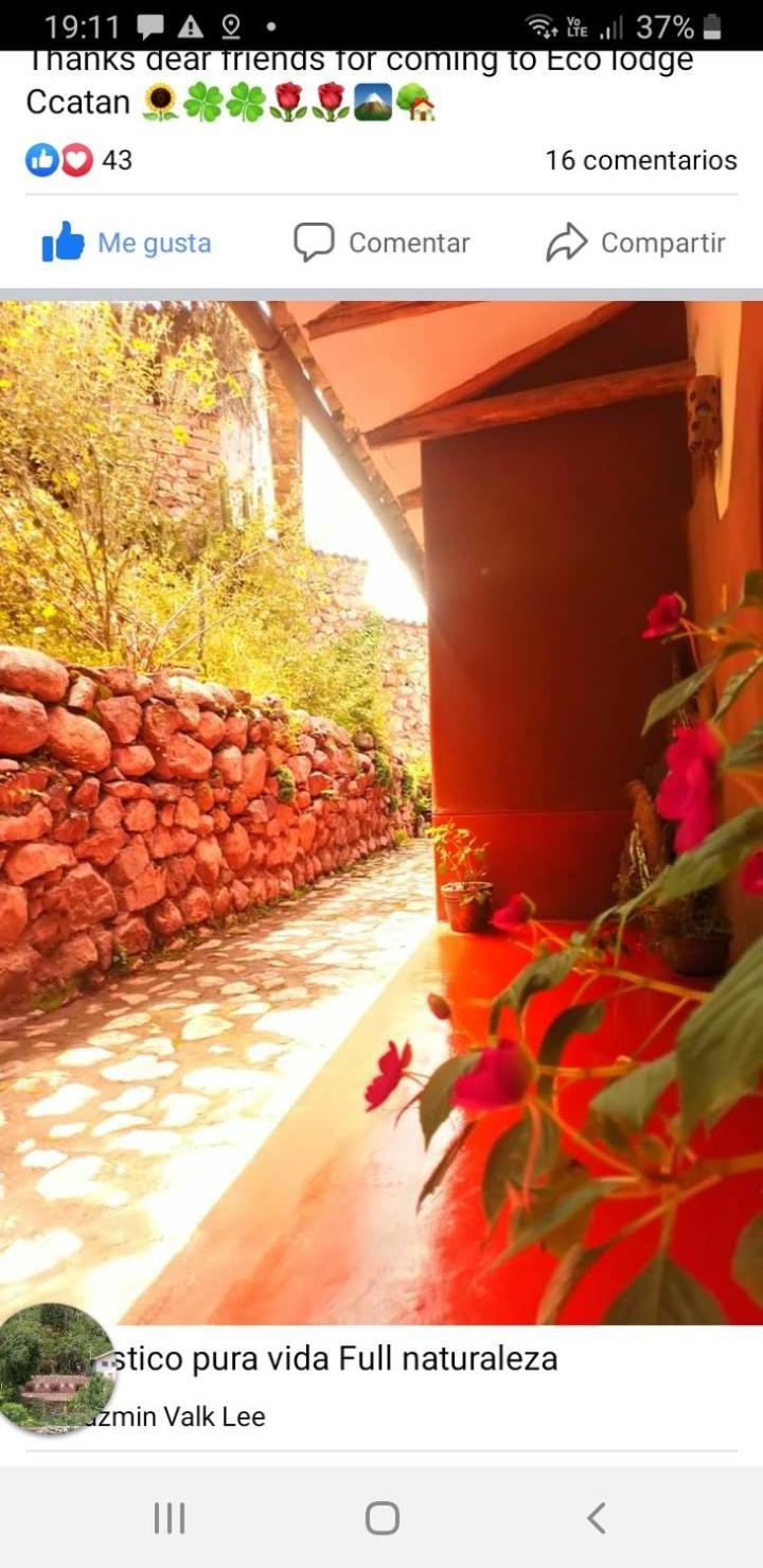 Ecolodge Ccatan Urubamba Kültér fotó